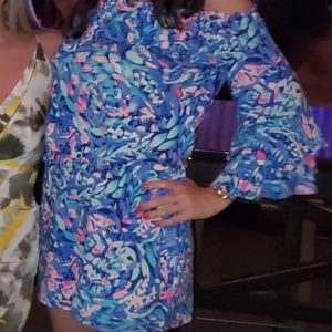 Blue Lilly Pulitzer Romper